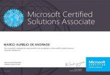 certificação windows 10 mcsa