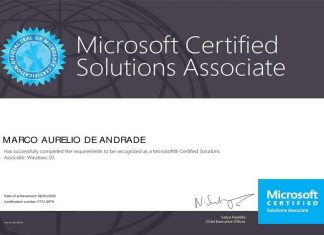 certificação windows 10 mcsa