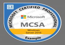 certificação windows server 2016 mcsa