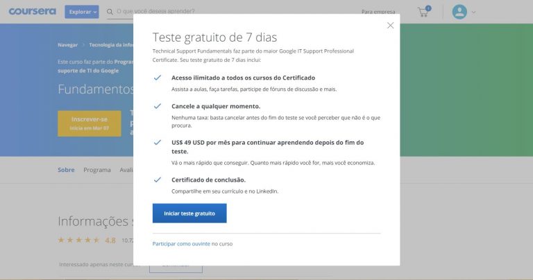 Coursera vale a pena? Como acessar o Coursera brasileiro de forma gratuita?